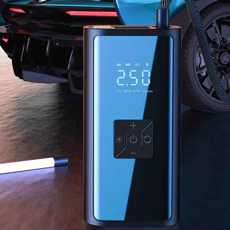 Tire Inflator Portable Air Compressor Digital Display Air Compressor Car Inflatable Pump for Car Tires Cycle Tires