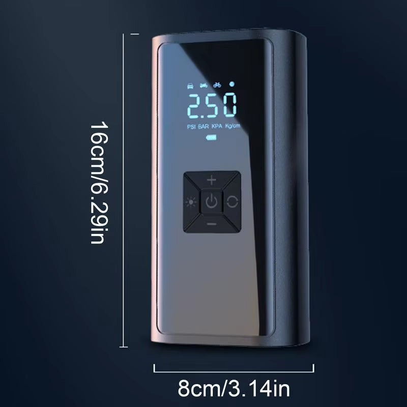 Tire Inflator Portable Air Compressor Digital Display Air Compressor Car Inflatable Pump for Car Tires Cycle Tires