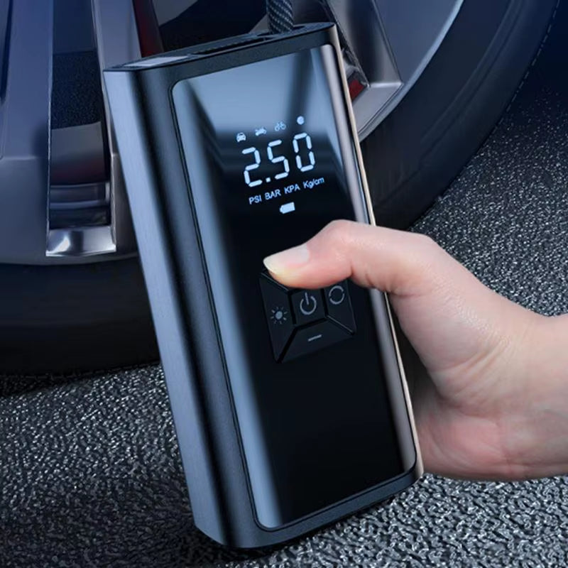 Tire Inflator Portable Air Compressor Digital Display Air Compressor Car Inflatable Pump for Car Tires Cycle Tires