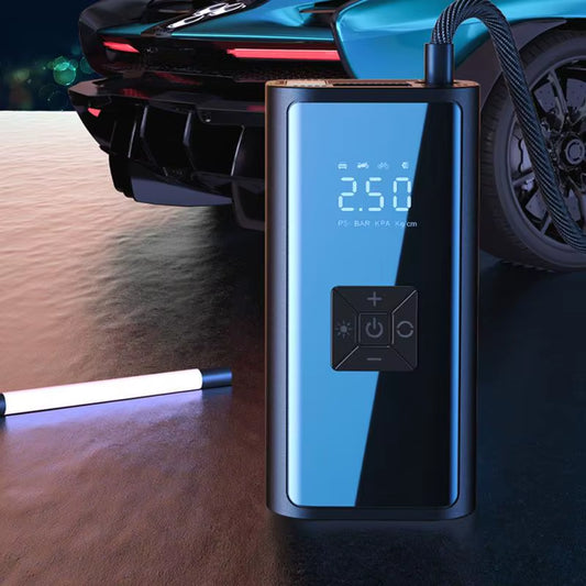Tire Inflator Portable Air Compressor Digital Display Air Compressor Car Inflatable Pump for Car Tires Cycle Tires